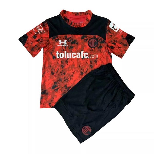 Maillot Football Toluca Domicile Enfant 2021-22 Rouge